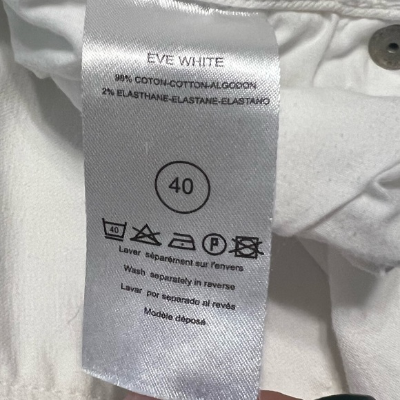 NVY Denim White Skinny Jeans - Picture 6 of 7